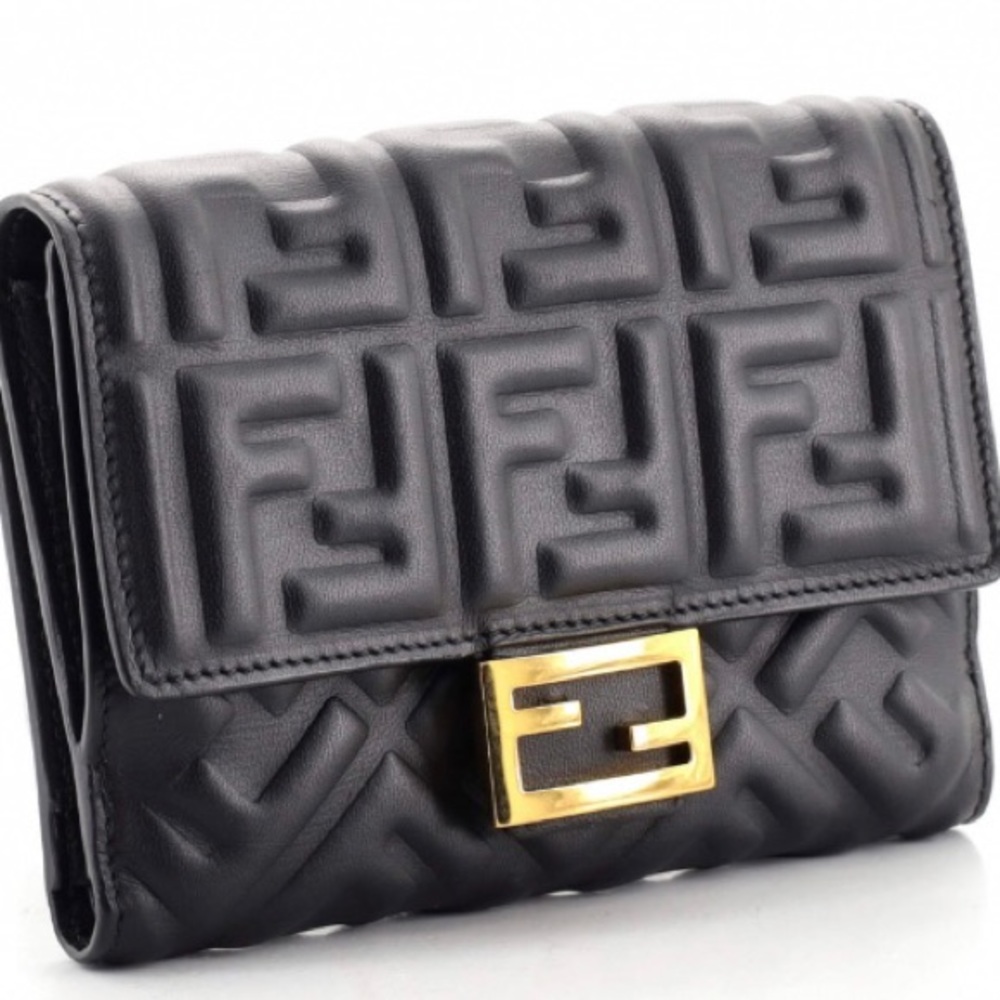 Fendi monogram wallet